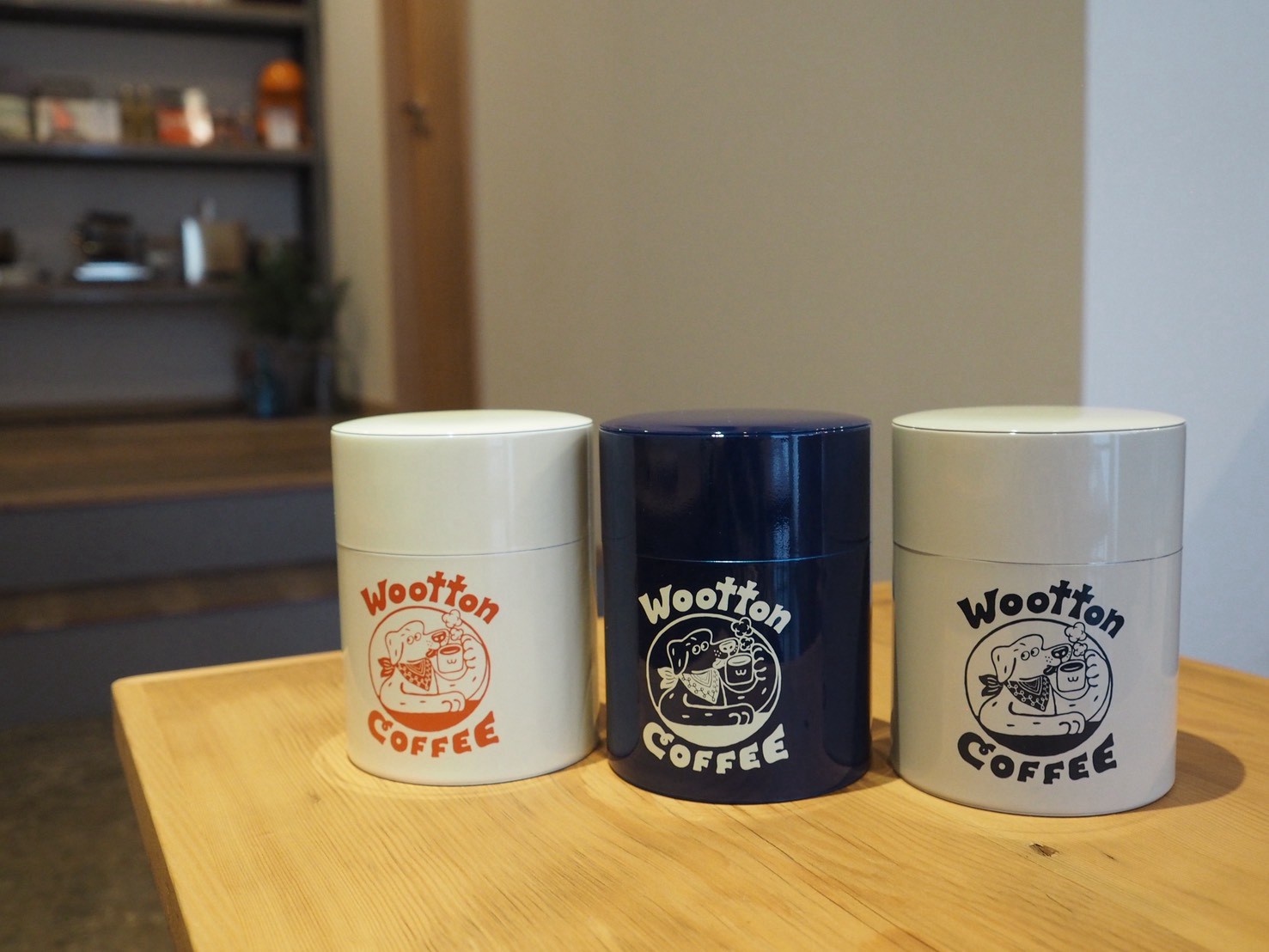 キャニスター缶 3色